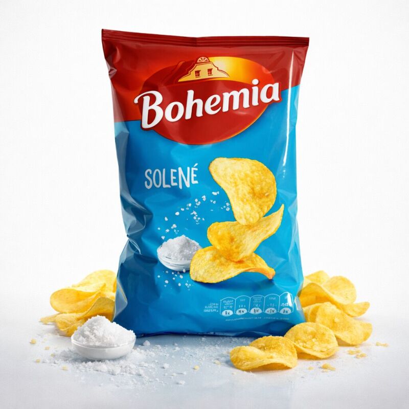 Bohemia Chips 60g - Sůl